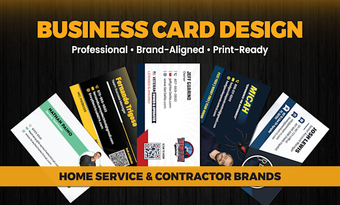 design a professional business card for your business