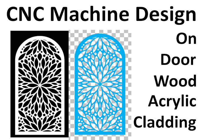 do make design for cnc machine cutting, rester to vector, line work vector