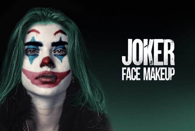 Turn Your Face Picture Into Joker Face By Manlymandesign