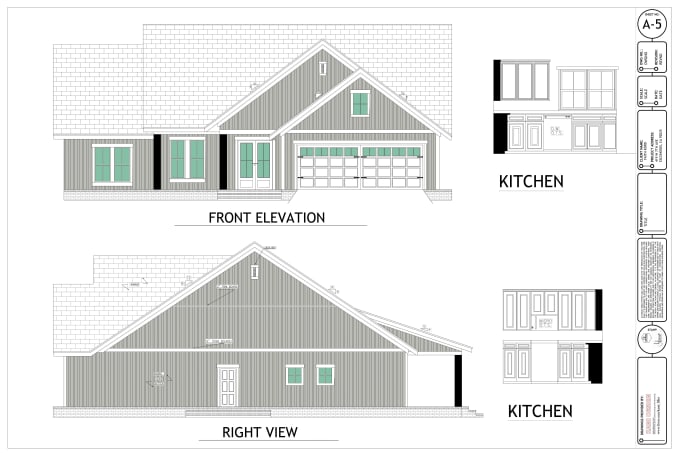 I will create architectural and construction drawings using autocad