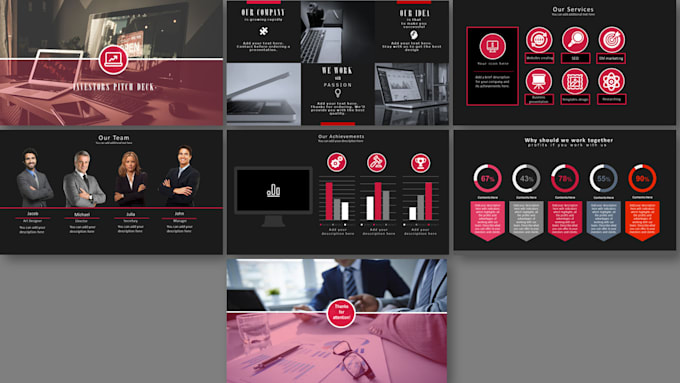 Design a beautiful powerpoint presentation by Unqstyle | Fiverr