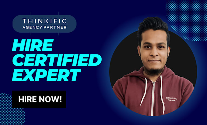 create a site on thinkific skool kajabi with custom design