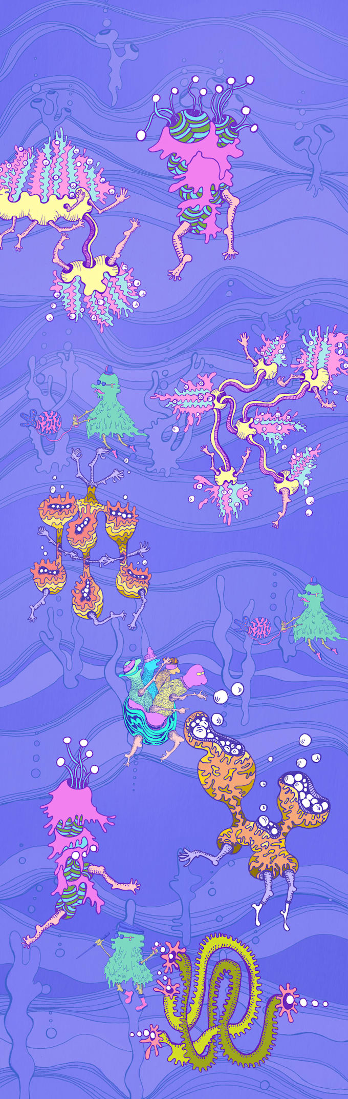 create simple surreal  illustration for you