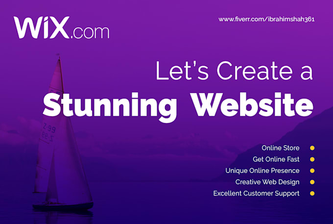 design and develop a dynamic wix website