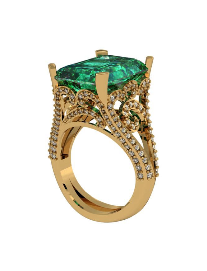 design any jewelry as a 3d model