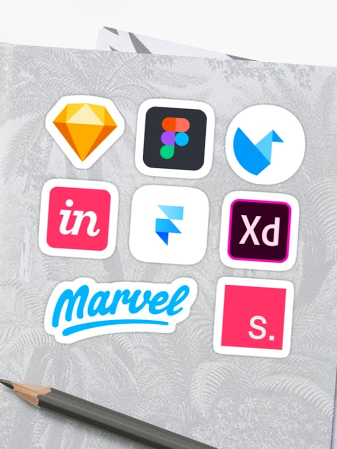 create wireframe, prototype in invision, pencil, figma etc