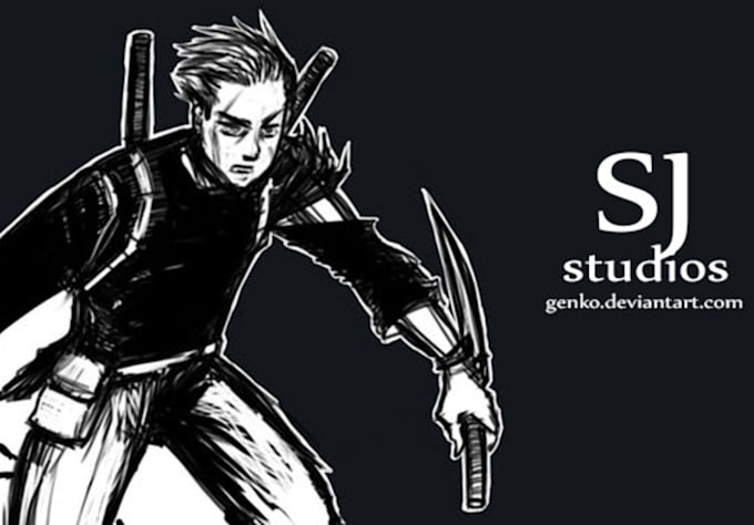 sketch your character