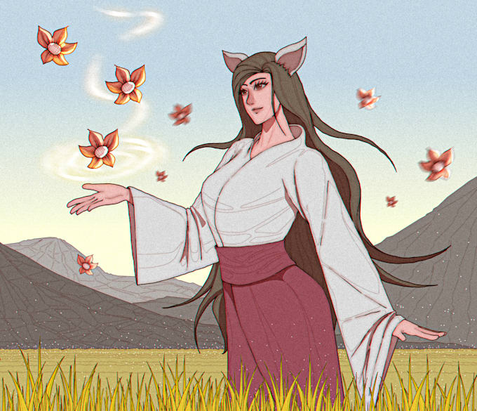 custom anime fantasy character designs for dnd and rpg