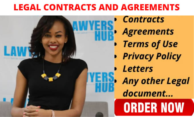draft powerful contracts ,agreements, terms and conditions or privacy policy