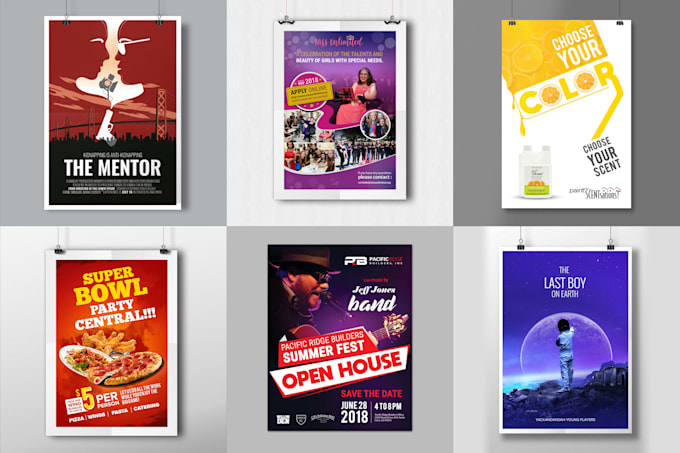 design bespoke flyer,poster,unlimited revisions and artwork