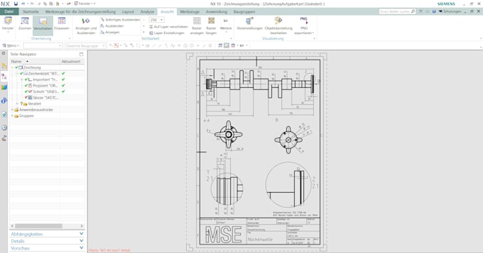 create technical nx models and drawings suitable for 3d printing