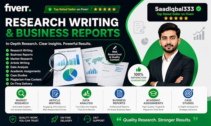 write research projects and reports