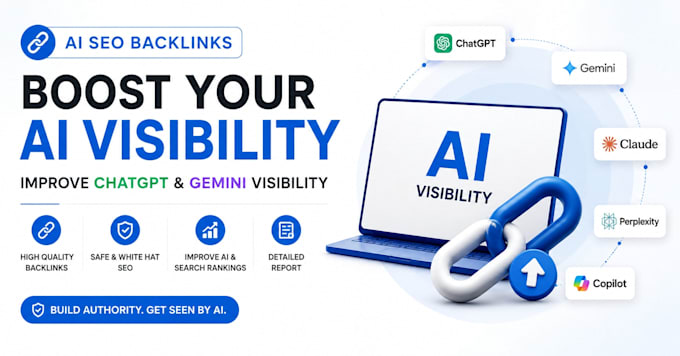 build ai SEO backlinks to improve chatgpt and gemini visibility