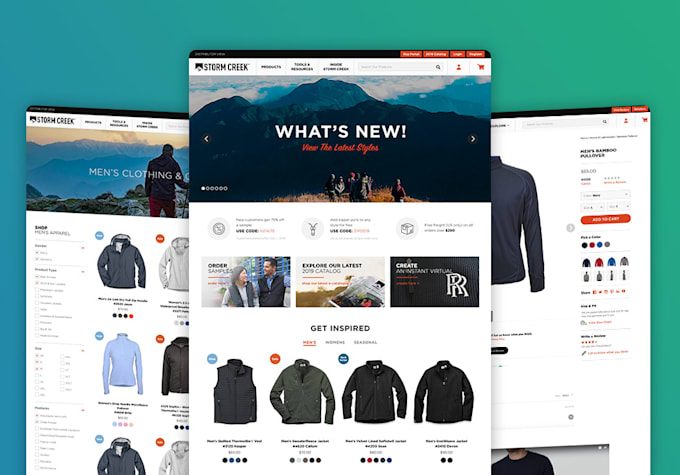 create ecommerce website dropship business shop