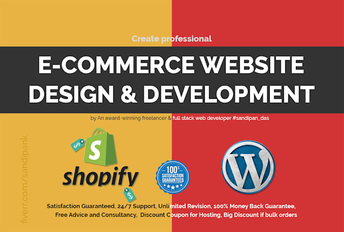 be your ecommerce website or online store or shopify expert