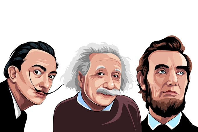 make a cartoon portrait with your face