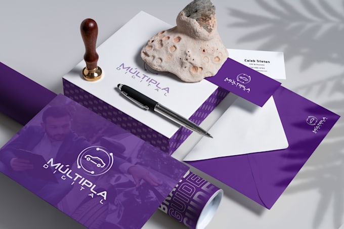 create company brand style guides, company profile  design