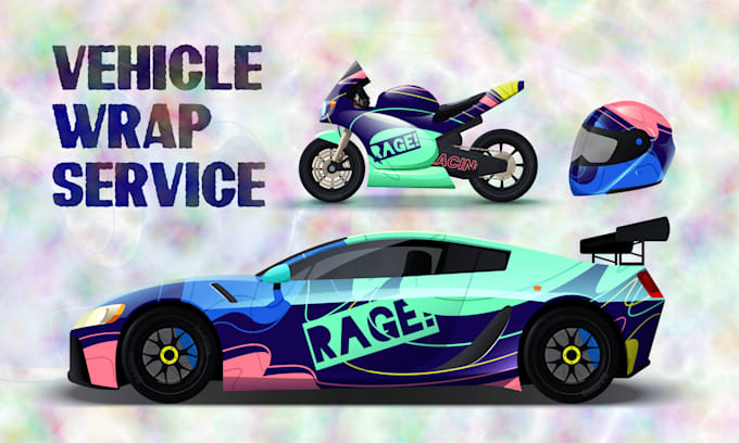 design awesome car, van and every vehicle vinyl wrap