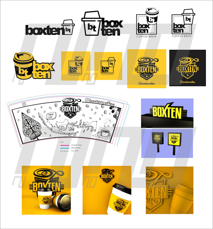 make 3d modelling and design logo