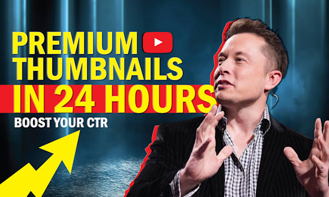 do a youtube thumbnail and banner in 24 hours