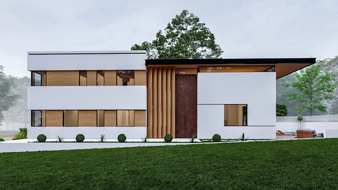 do architecture 3d modeling and realistic rendering