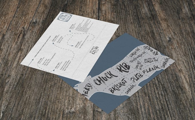 design a modern restaurant, takeaway or food menu