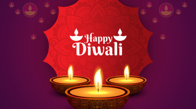 Make diwali wish gif and video animation by Srishtiaggarwal | Fiverr
