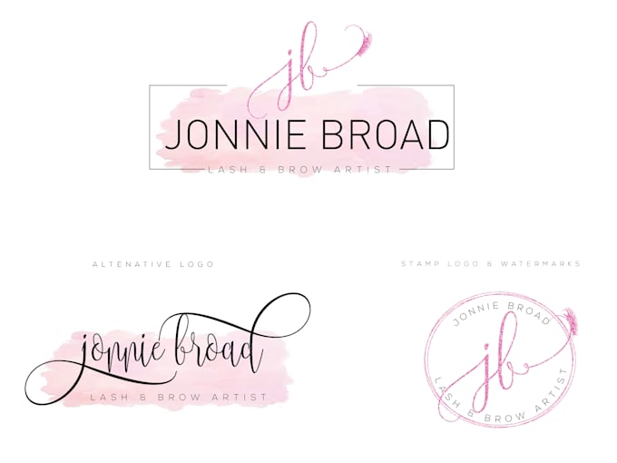 design awesome elegant eyelashes signature logo