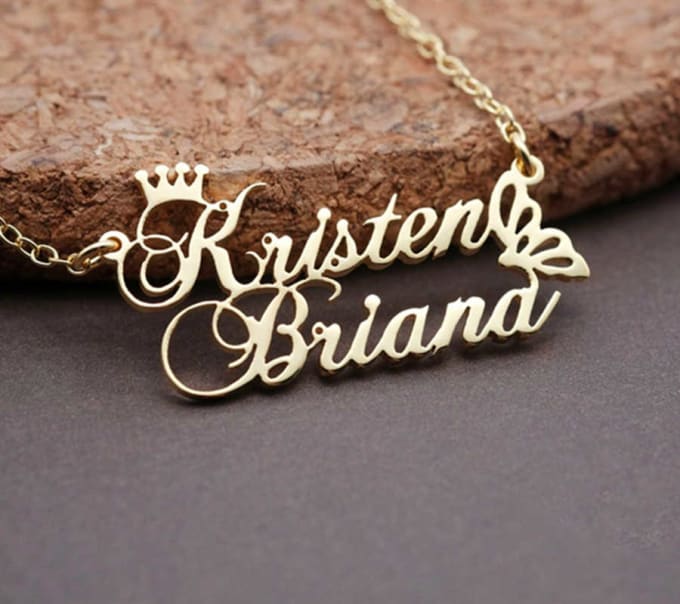 Design Your Custom Name Pendant Ready For Production By Jewelery3dcad 20+ name locket designs in gold for any occasion. design your custom name pendant ready for production