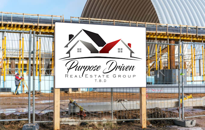 create real estate logo for you