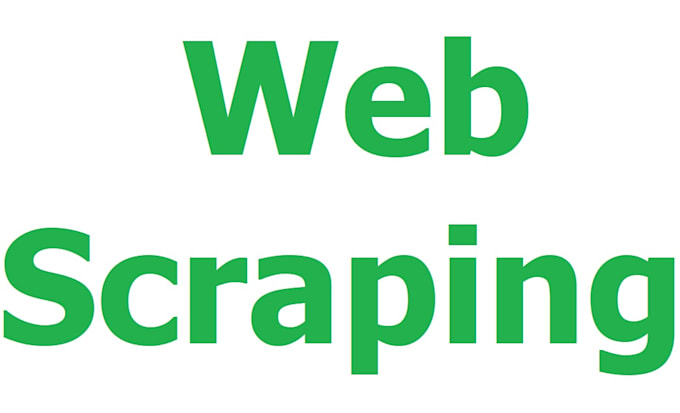 do data entry web scraping to make database
