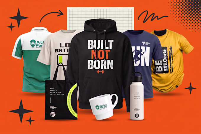 design custom tshirt graphics and branded merchandise