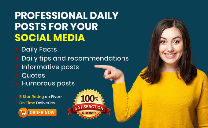 design attractive social media posts