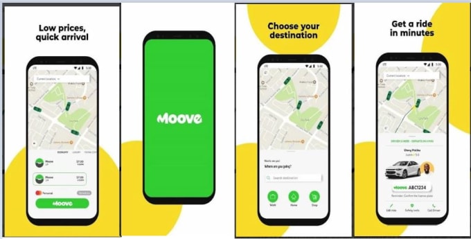 Develop Professional Taxi Booking Rider App Uber Lyft Ola Careem By Marketing Devel