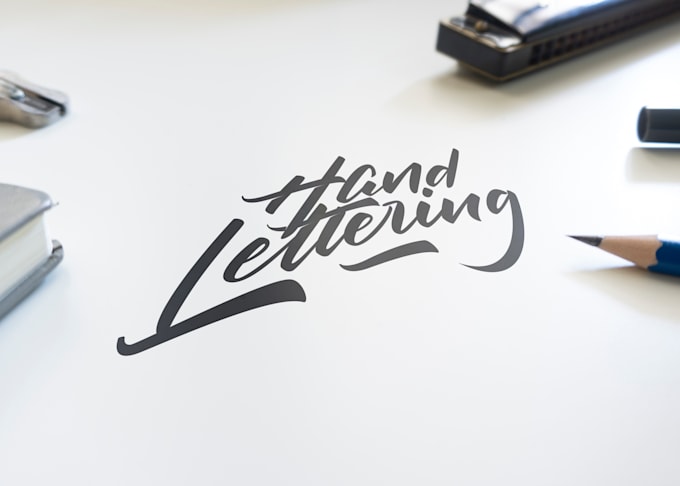 Clean Lettering Sample Create custom clean hand lettering or logotype by Yordanam | Fiverr