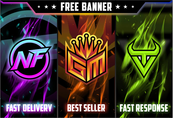 Design monogram gaming logo, kick, esports, twitch, by