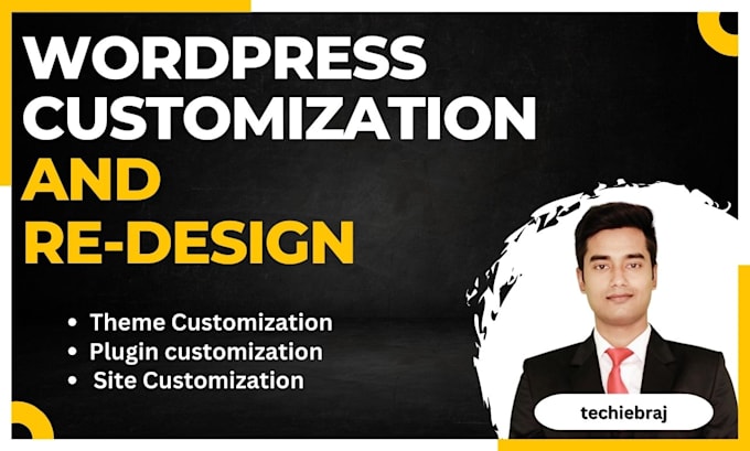 customize wordpress theme, plugin, or woocommerce site
