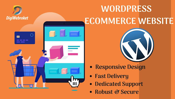 create wordpress ecommerce website