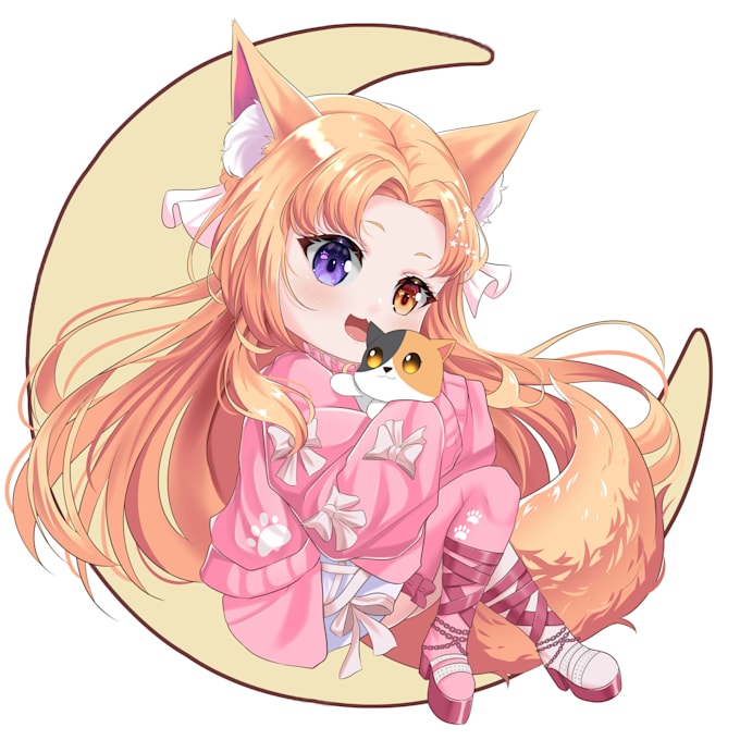 draw a cute anime chibi for you