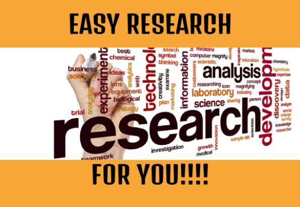 Professional research writing