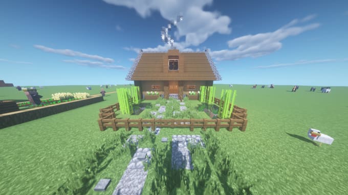 Build You A Minecraft Survival House Or Suburban House By Drexton
