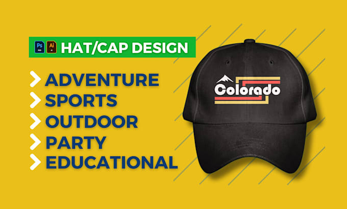 do perfect badge, patches, logo for dad hat, cap, beanie in 24 hours