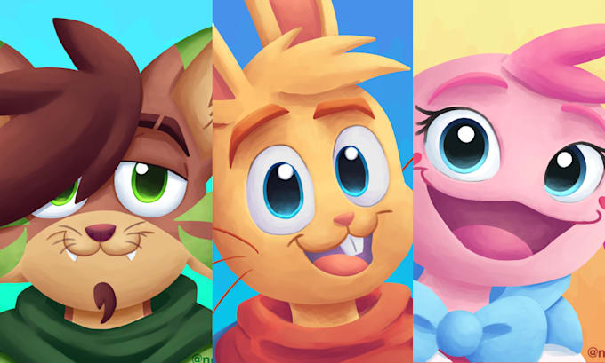 draw furry characters and fursonas