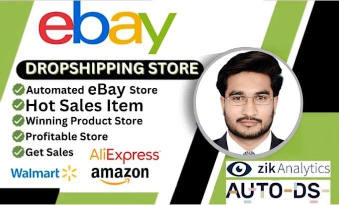 complete manage your ebay dropshipping store and automation
