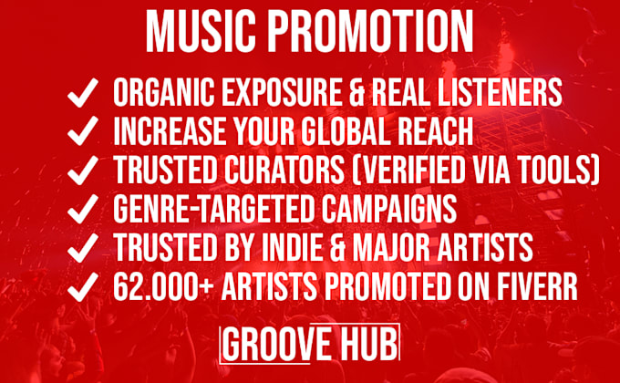 do organic music promotion and marketing for global reach