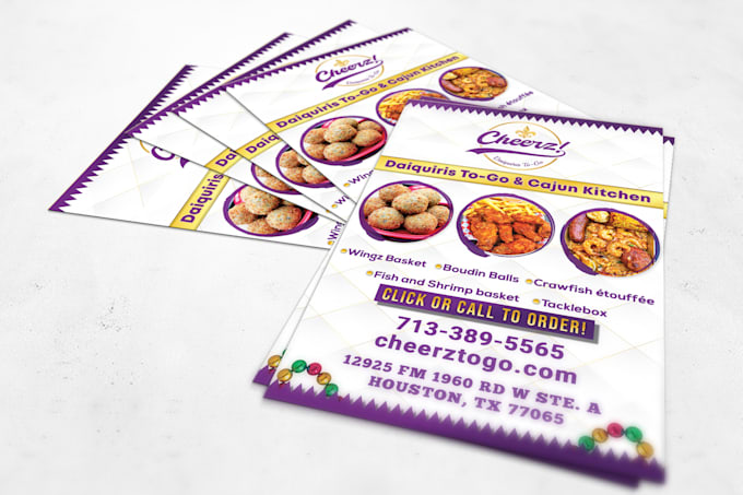 design restaurant food menu in 12 hour