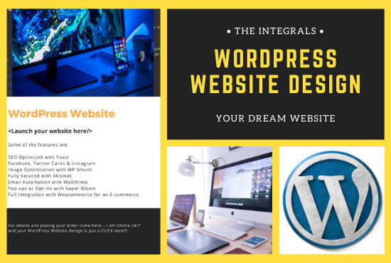 build a modern wordpress website