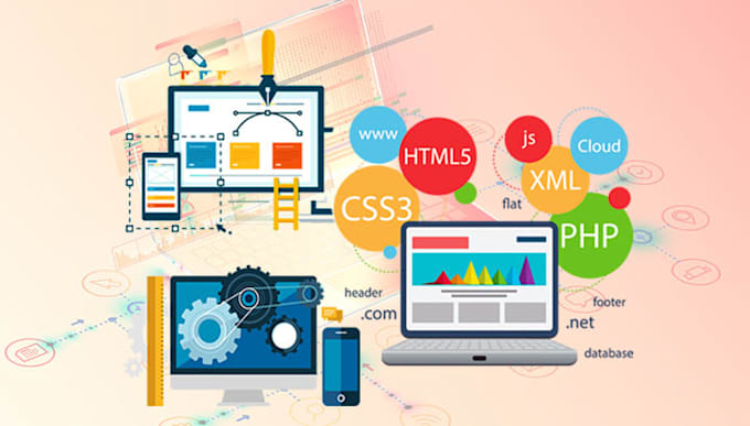 create web design and build responsive website