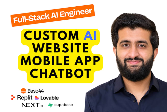 do ai website development, ai saas mvp chatbot with nextjs custom ai integration