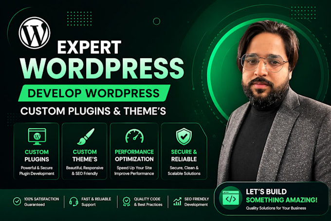 develop or fix custom wordpress plugins and theme customization